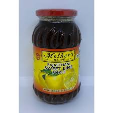 MOTHERS SWEET LIME PICKLE 500GM