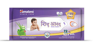 HIMALAYA BABY WIPES SHISHU ANAND 72N