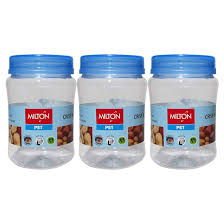 MILTON HOUSEWARE CRISP N CLEAR 500 SET OF 3