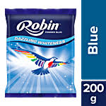 ROBIN POWDER BLUE DAZZLING WHITENESS 200 GM.CRTN