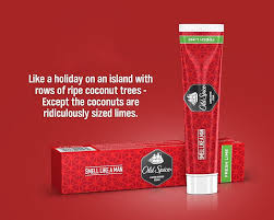 OLD SPICE SHAVING CREAM LIME 70 GM TUBE.