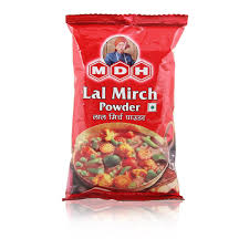 MDH LAL MIRCH POWDER 100 GM POUCH.