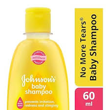 JOHNSON NO MORE TEARS BABY SHAMPOO 60 ML BOTTLE