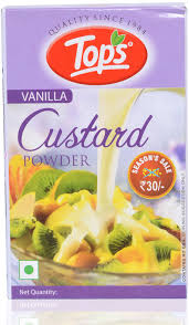 TOPS CUSTARD POWDER VANILLA 100 GM CRTN