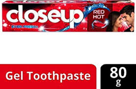 CLOSEUP RED HOT TOOTH PASTE 80 GM