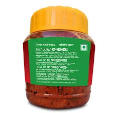 NILONS GREEN CHILLI PICKLE 900GM