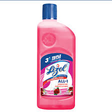 LIZOL FLORAL FLOOR CLEANER 500 ML PET BOTTLE.