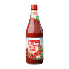 KISSAN TOMATO KETCHUP 1 KG BOTTLE.