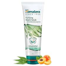 HIMALAYA FACE SCRUB NEEM & APRICOT 100 GM TUBE.