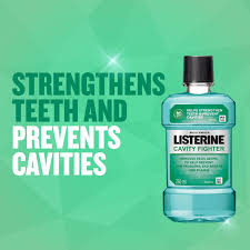 LISTERINE CAVITY FIGHTER MOUTH WASH 250 ML BOTTLE.