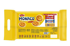 PARLE MONACO CLASSIC SALTY BISCUITS 80 GM.