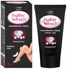 FEATHER TOUCH HAIR REMOVAL CREAM DIAMOND & PEARL 40GM