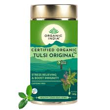 ORGANIC INDIA TULSI ORIGINAL 100GM TIN