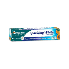 HIMALAYA SPARKLING WHITE TOOTH PASTE 175 GM.