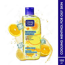 CLEAN & CLEAR LEMON FACE WASH 50 ML BOTTLE