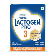 NESTLE LACTOGEN 3 POWDER 400 GM BOX.