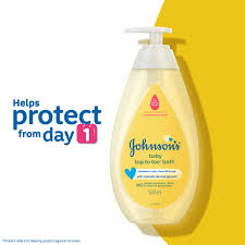 JOHNSON BABY TOP TO TOE WASH 100 ML BOTTLE.
