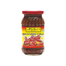 MOTHERS RECIPE RED CHILLI STUFFED PICKLE 400GM