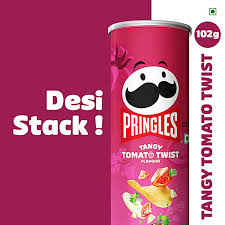 PRINGLES TOMATO FLAVOUR 102GM