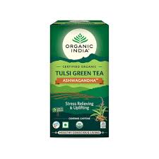 ORGANIC TULSI ASHWAGANDHA 25TEA BAGS