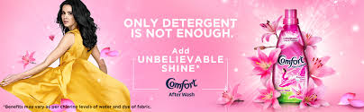 COMFORT LILY FRESH PINK 800 ML BOTTLE.
