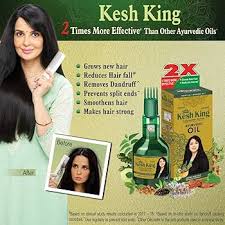 KESH KING HAIR OIL 120 ML. BOTTLE
