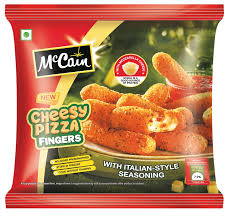 MCCAIN CHEESY PIZZA FINGERS 250GM