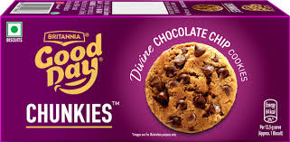 BRITANNIA GOOD DAY CHUNKIES CHOCOLATE CHIPS 60GM