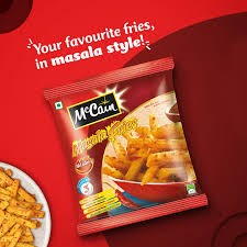 MCCAIN MASALA FRIES 400 GM POUCH.