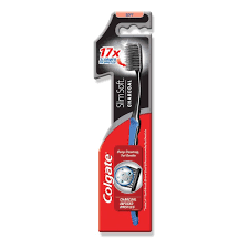 COLGATE SLIM SOFT CHARCOL TOOTHBRUSH 1PC