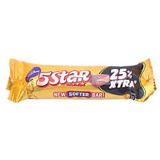 CADBURY FIVE STAR CHOCOLATE 11 GM.