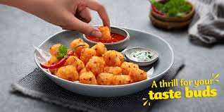 MCCAIN CHILLI GARLIC POTATO BITES 450 GM. POUCH