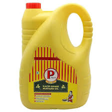 P MARK MUSTARD OIL 5 LTR CAN.