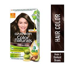 GARNIER COLOR NATURAL (3) DARKEST BROWN 100 ML CRT