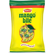 PARLE MANGO BITE TOFFEES 1 PACKET.