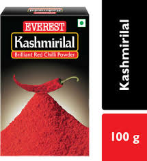 EVEREST KASHMIRI LAL MIRCH POWDER 100 GM.CRTN