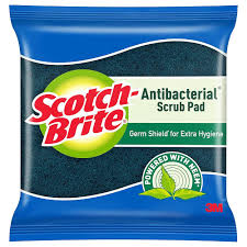 SCOTCH BRITE ANTI-BACTERIAL SCRUB PAD 1PC