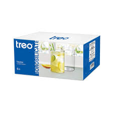 TREO BOROSILILICATE 300 SET OF 6