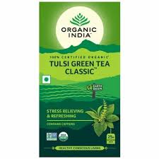 ORGANIC GREEN TEA BAG 25 PCS BOX.