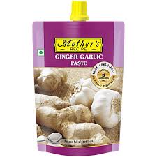 MOTHER GINGER & GARLIC PASTE 200 GM POUCH