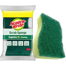 SCOTCH BRITE SCRUB SPONGE 1 PCS