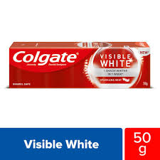 COLGATE VISIBLE WHITE MINT 50 GM TUBE.