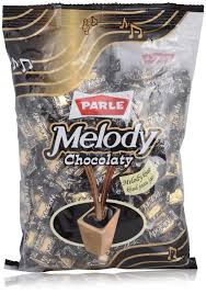 PARLE MELODY CHOCOLATY TOFFEE 391 GM POUCH.