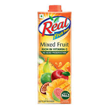 REAL MIXED FRUIT  1 LTR TETRA.
