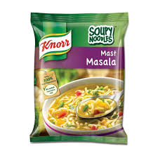 KNORR SOUPY NOODLES MAST MASALA 70 GM POUCH.