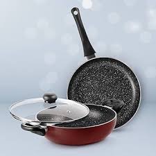 PRO COOK GRANITO 2PC - TAWA 28CM KADAHI 24CM