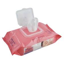 JOHNSON BABY SKINCARE 80 WIPES POUCH.