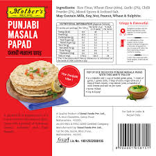 MOTHER RECIPE PUNJABI PAPAD 180GM