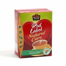 RED LABEL NATURAL CARE TEA 250 GM BOX.