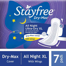 STAYFREE ALL NIGHT ULTRA DRY (XL) 7 PADS